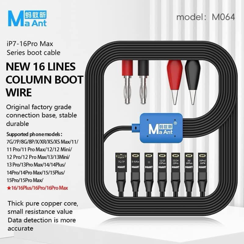 Maant M064 Power Boot ip 7/8/x/11/12/13/14/15/16/pro/maxสายเพาเวอร์ซัพพลาย