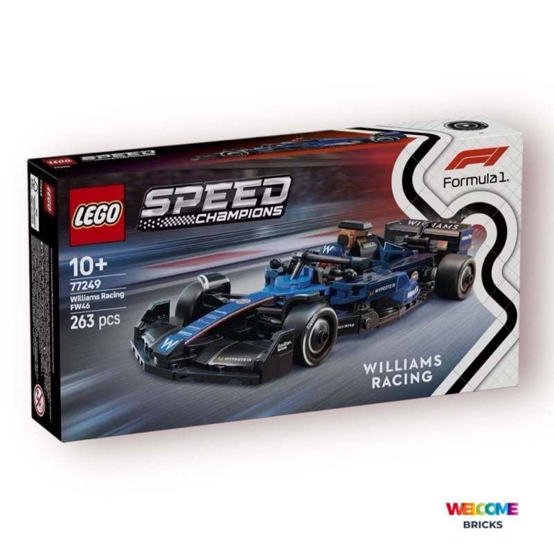 Lego Speed Champion 77249 Williams Racing FW46 F1® Race Car ของแท้ 100% ค่ะ