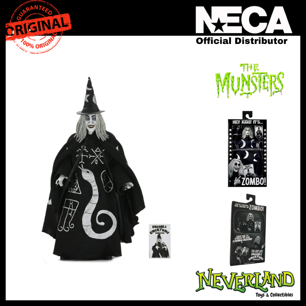 (NECA) The Munsters Zombo 8" Clothed Action Figure