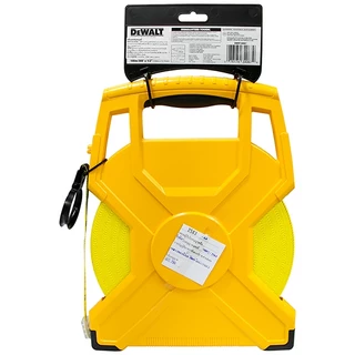 💥แท้ ส่งด่วน💥DEWALT เทปวัดไฟเบอร์กลาส ขนาด 100 เมตร รุ่น DWHT34067-30 เทปวัดสายไฟ มีมาตราวัด 2 ด้าน เทปวัดระยะ