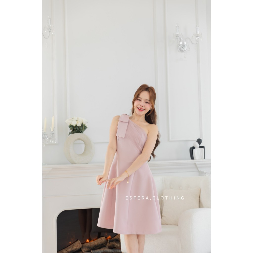 ESFERA-DR25-03Narinda Boe Dress-เดรสออกงาน รูปที่ 5