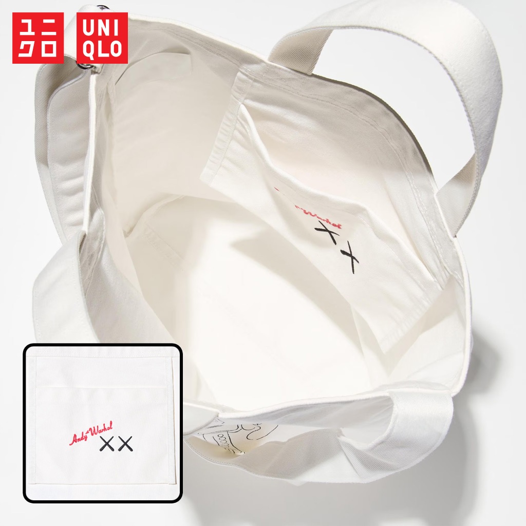 กระเป๋าผ้า Uniqlo - KAWS+Warhol 01