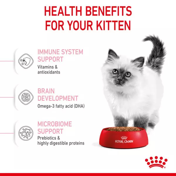 *ส่ง24ก.พRoyal Canin Kitten 10kg อาหารเม็ดแมว โรยัลคานิน สำหรับลูกแมว อายุ 4-12 เดือน 10 กิโลกรัม  ล๊อตใหม่ - รูปที่ 3