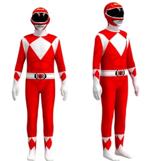 ทีมไดโนเสาร์ ชุดจั๊มสูทคอสเพลย์ Shinkenger Rangers ชุดแฟนซี ชุดปาร์ตี้