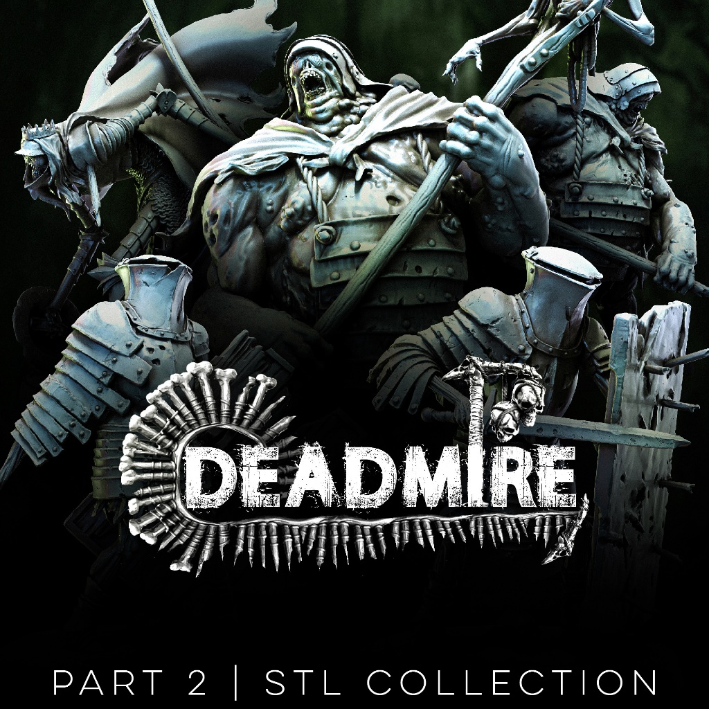 Deadmire II - proxy miniature สำหรับ Trench Crusade [ผลิตภายใน 1-3 วัน]