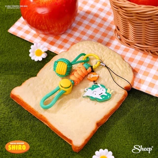 [กล่องสุ่ม charm shiro ] Sheep Blind Box Phone Charm Shiro Collection สายคล้องมือถือ Strap Phone สายห้อยมือถือ ลายชิโร่