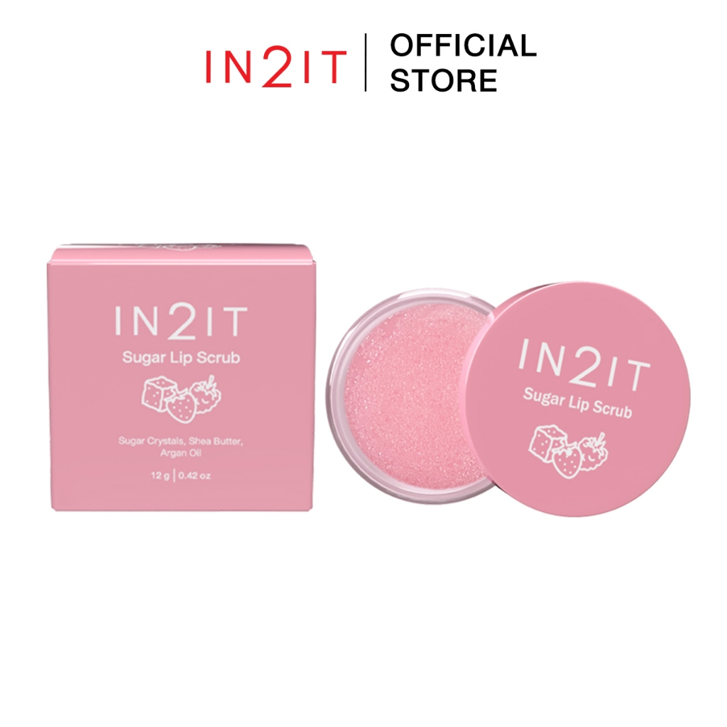 IN2IT SUGAR LIP SCRUB - SLS01 สครับปากหวาน