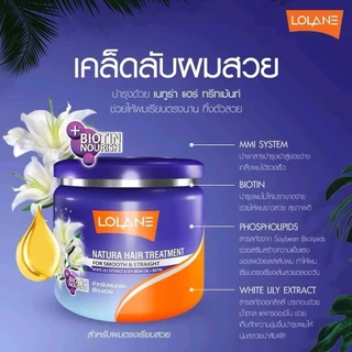 โลแลน เนทูร่า แฮร์ ทรีทเม้นท์ โลแลน Lolane ทรีทเม้นท์บำรุงผม หมักผม มีทุกสูตร กลิ่นหอม พร้อมส่ง
