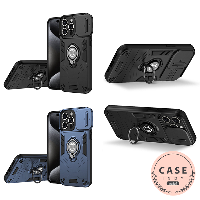 เคส Vivo Y100(5G) Y03 Y18(4G) Y28s(5G) Y28(4G)เคสแหวนแม่เหล็กตั้งได้ เปิดปิดกล้อง กันกระแทก
