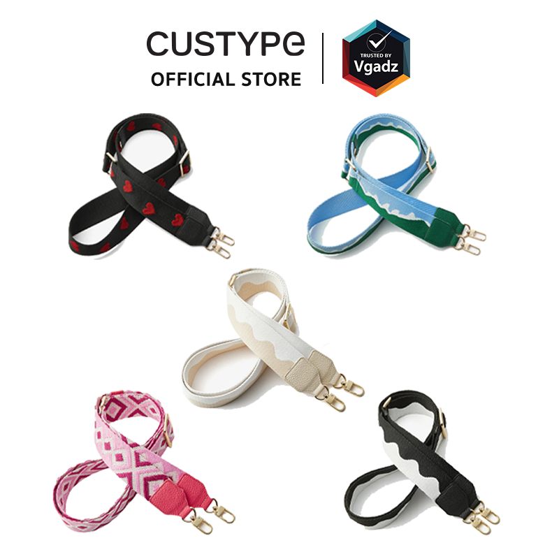 Custype - สายคล้อง รุ่น Adjustable Webbing Crossbody Phone Case Strap