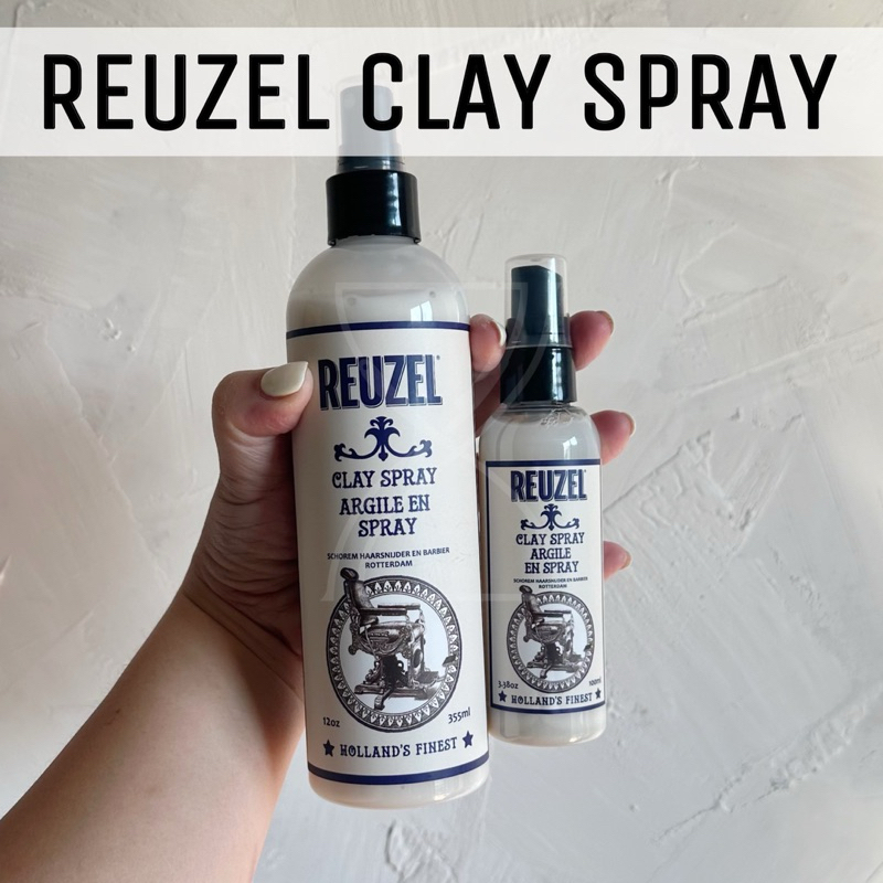 (พร้อมส่ง/ของแท้ราคาถูกที่สุด) REUZEL CLAY SPRAY ช่วยเพิ่มเนื้อสัมผัสและความชัดเจนให้กับเส้นผม ให้ผมดูแมตต์จัดทรงง่าย