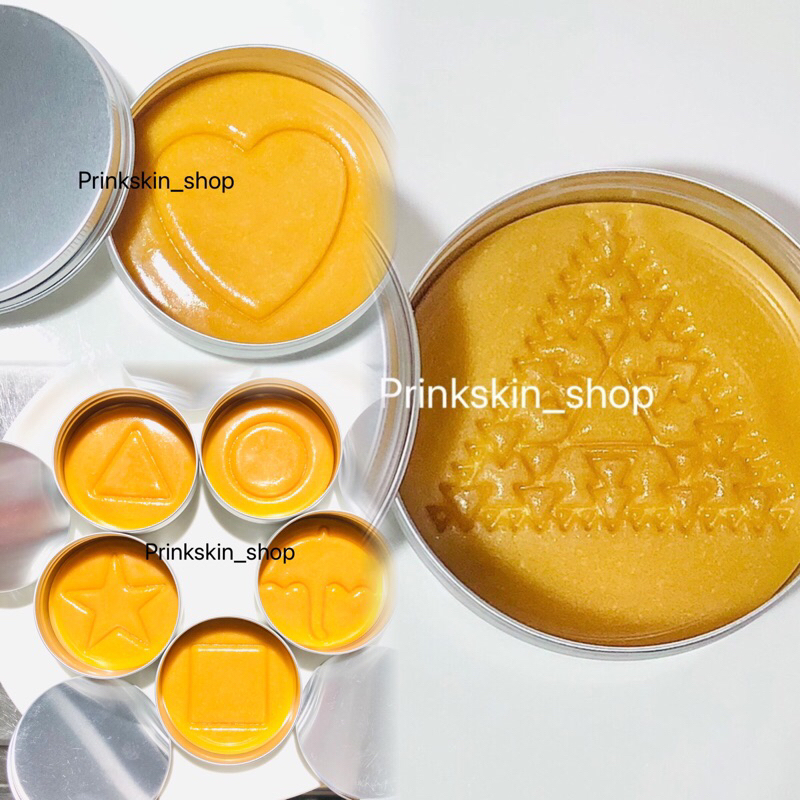 ขนมน้ำตาล ดัลโกน่า dalgona candy 8cm  มีกล่อง1ชิ้น