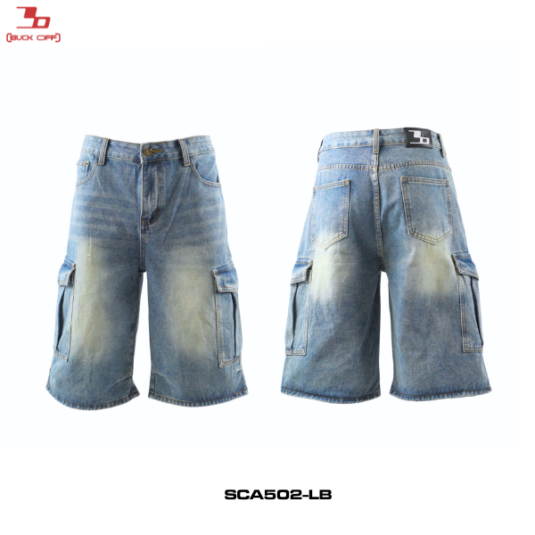 BUCKOFF : รุ่น SCA502 กางเกงขาสั้น กางเกงยีนส์ กางเกงยีนส์ผู้หญิง
