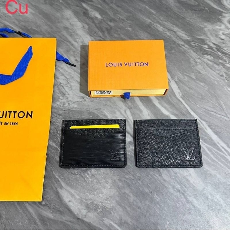 เช็คของก่อนกดสั่ง งาน มิลเลอร์ Free Box Card Holder กระเป๋าใส่บัตรแบรนด์เนม LV มีถุงผ้าและการ์ด