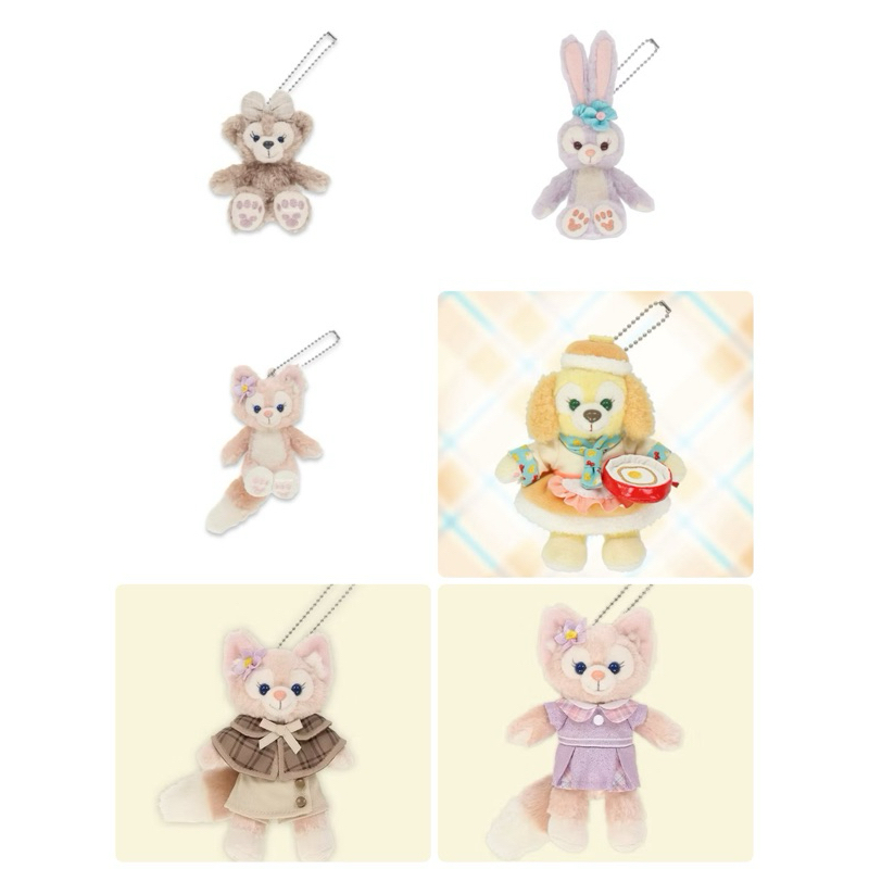 Duffy and friends พร้อมส่ง พวงกุญแจ Disney sea Japan ของแท้นำเข้าจากญี่ปุ่น