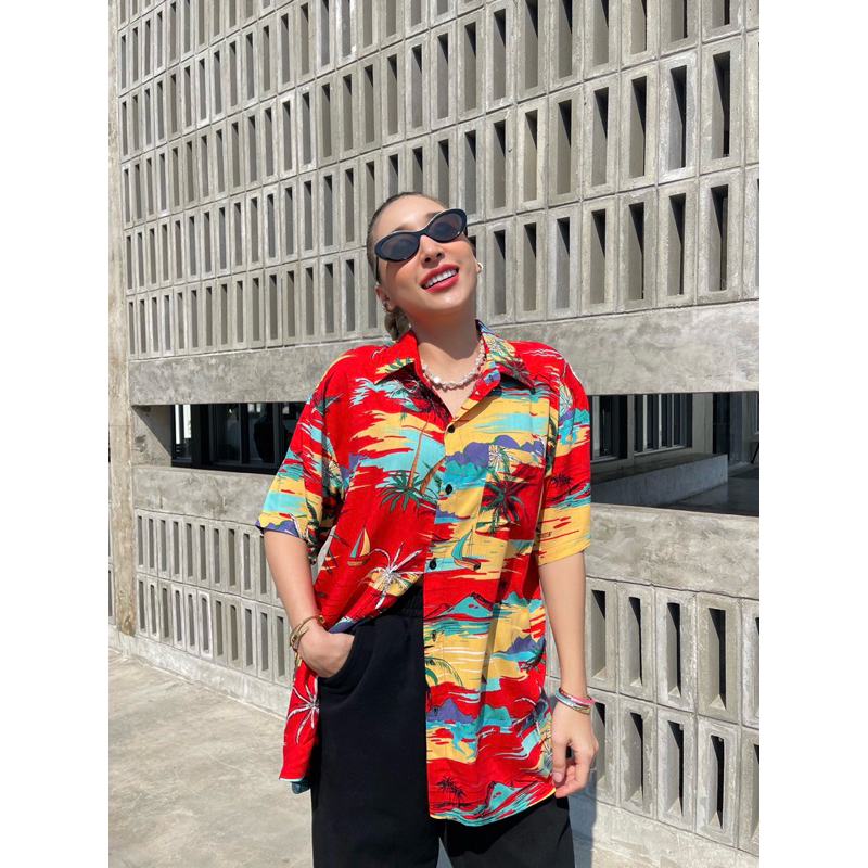 SUMMER SPUN HAWAII SHIRT ver.2🌼🌈✨ รูปที่ 2