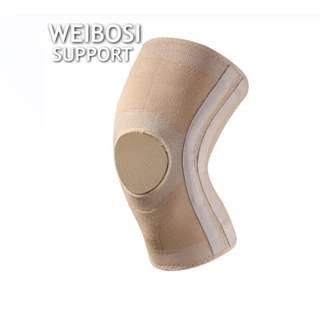 Weibosi knee support ผ้าสวมซัพพอร์ตหัวเข่าเสริมสปิง ลดการบาดเจ็บหัวเข่า เอ็นเข่า แนะนำรอบเข่า 32-55cm.