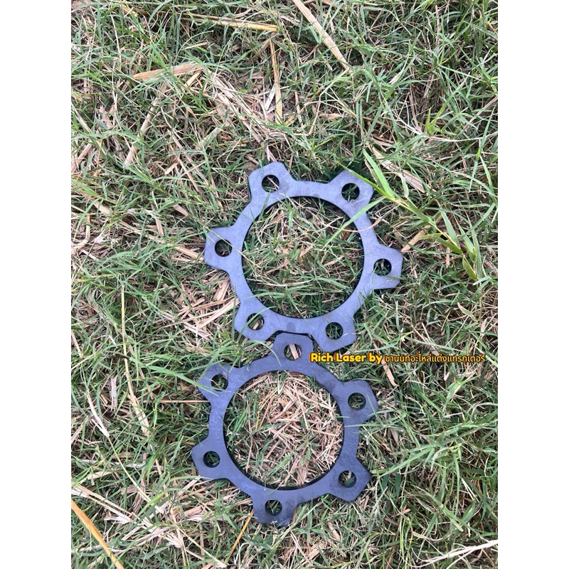 เพลทกลับล้อรถไถคูโบต้า รุ่น L ใส่ได้ ราคาต่อ 1 ชุด หรือ 2 ชิ้น #รถไถคูโบต้า ขายเป็นชุด ใช้สลับล้อซ้ายขวา - รูปที่ 4