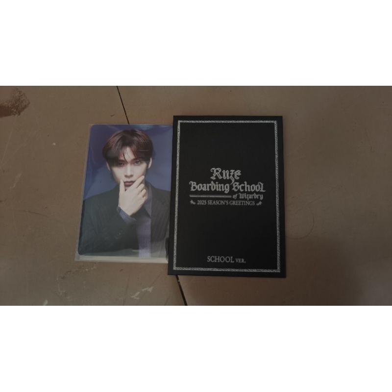 Riize SSGT 2025 photocard eunsok concept