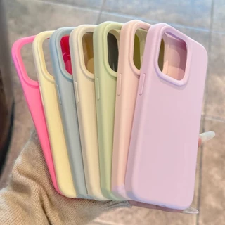 เคสกำมะหยี่ สำหรับ iPHONE 11 12 13 14 15 16 Pro Plus Promax 15Promax 14Promax 13Promax 16Pro เคสกันเปื้อน บุกำมะหยี่