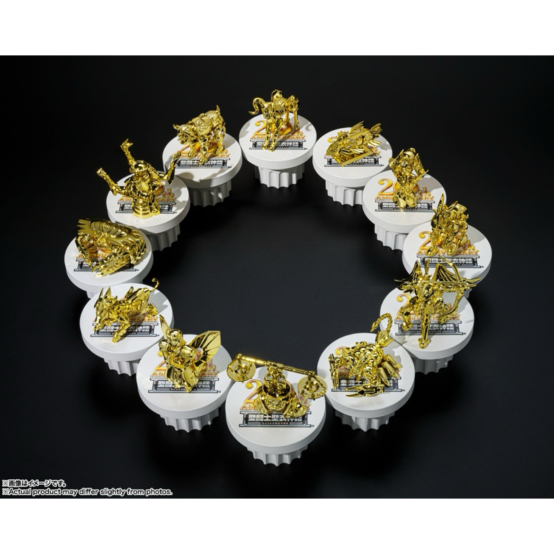 SAINT CLOTH MYTH APPENDIX GOLD CLOTH OBJECT SET 20th Anniversary Ver.