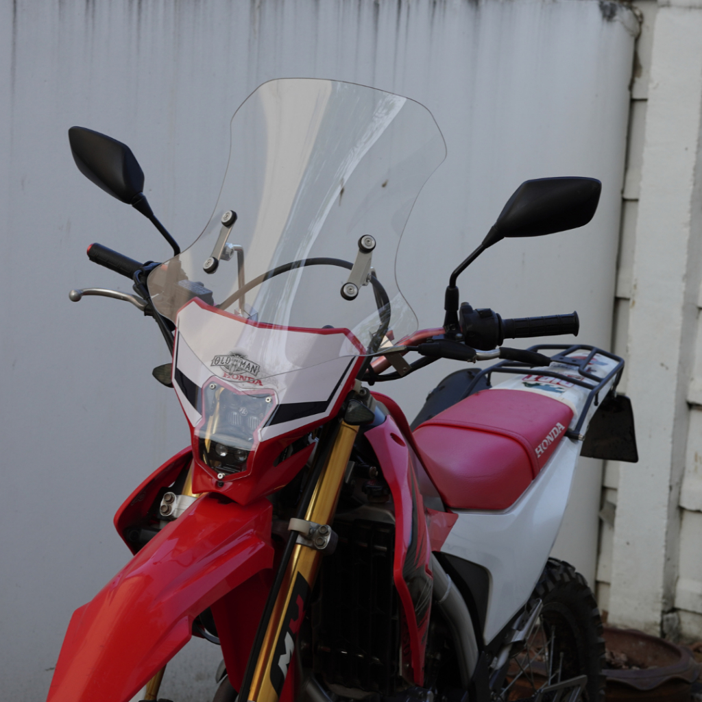 ชิวรถวิบาก ชิวรถเอ็นดูโร่ ชิวทัวริ่ง ชิวบังลม ชิวแต่งรถวิบาก ชิวCRF ชิวแต่งCRF ชิวหน้าCRF KLX WR แบร