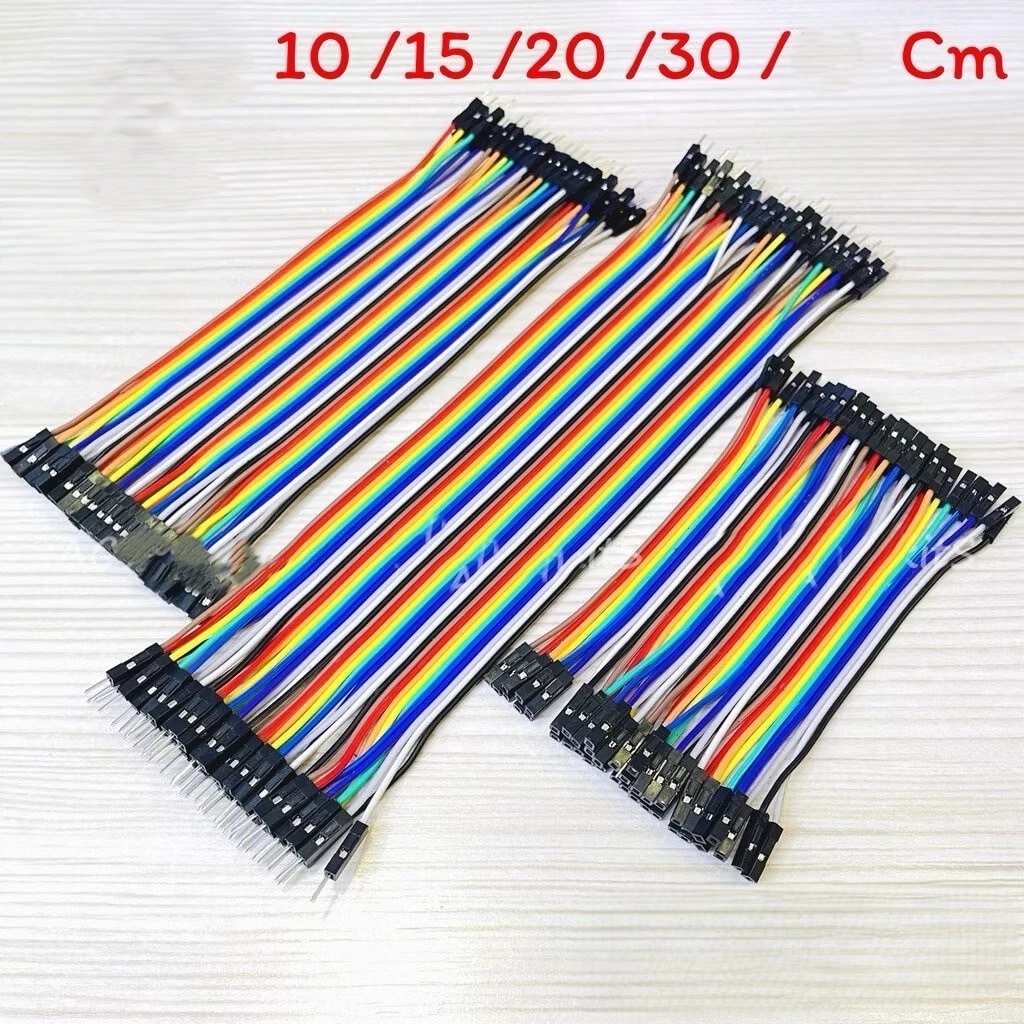 สายจั๊มเปอร์ Jumper Arduino สายจัมเปอร์ 10/15/20/30/ CM ผู้-ผู้ ผู้-เมีย เมีย-เมีย 40เส้น L288