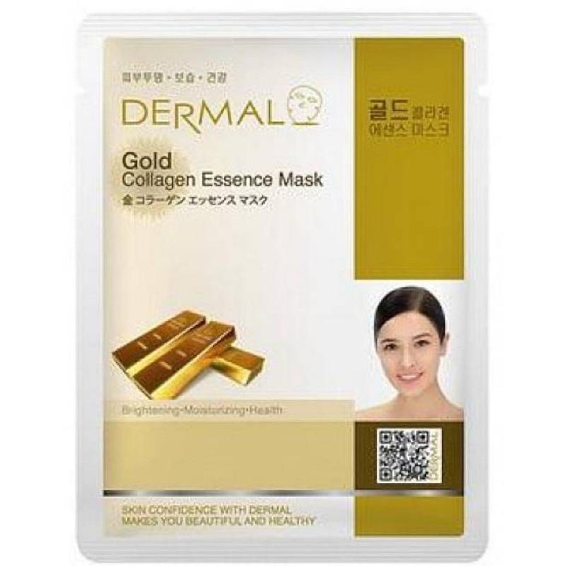 [พร้อมส่ง] DERMALO Gold Collagen Essence Mask [ของแท้ 100%]