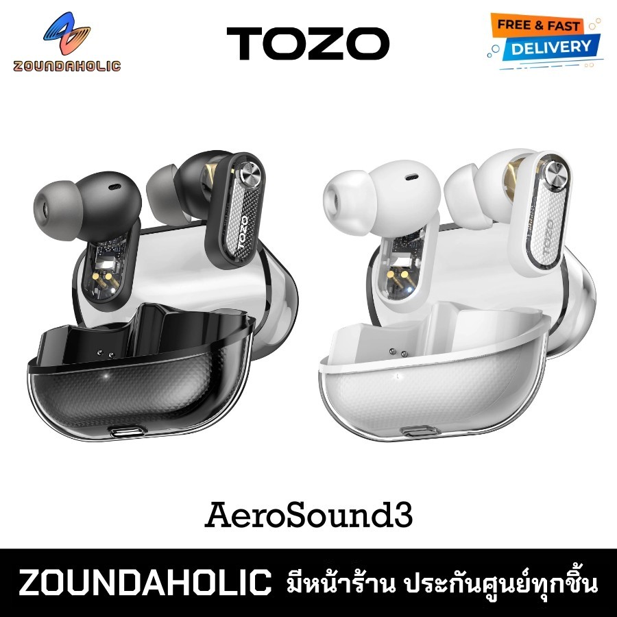 TOZO AeroSound3 หูฟังไร้สาย ประกันศูนย์ไทย