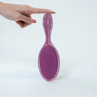 TITANIA Glitter Luxe Brush Sparkle หวีกลิตเตอร์ ขนแปรงนุ่ม ถนอมเส้นผม นำเข้าจากเยอรมัน
