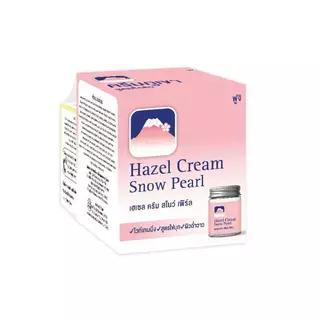 ครีมภูเขา ฟูจิ เฮเซล ครีม สโนว์ [ชมพู สูตรไข่มุก] FUJI HAZEL CREAM SNOW PEARL 50 ก.