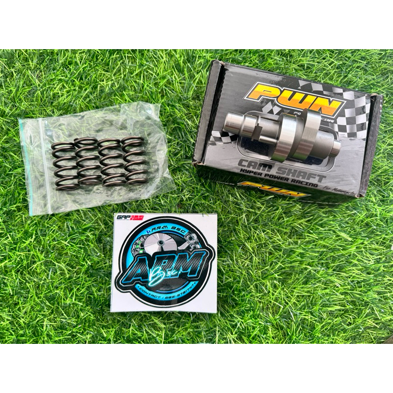 แคมแต่งพร้อมสปริงวาล์วหลีดลูก60และ62รองรับรอบ12000rpm