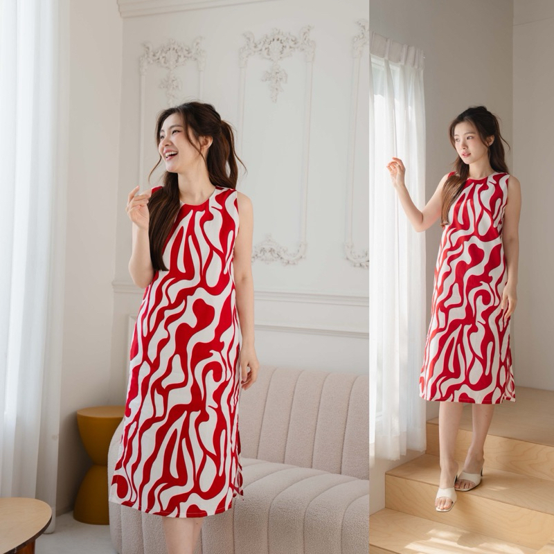 Maxi dress setใหม่ 7 ลาย ราคา ถูกที่สุด ดีลบีเคเค แกลเลอรีภาพที่ 2