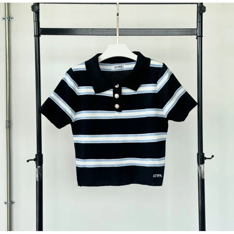 เสื้อโปโล apita - vintage polo knit top 💚