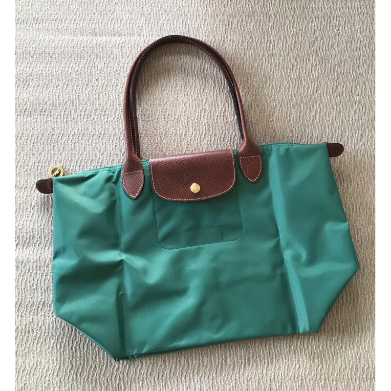 ‼️ SALE ‼️ พร้อมส่ง * Longchamp Classic ไซส์ S(M) หูยาว สี Sauge - shop เรียก M Long
