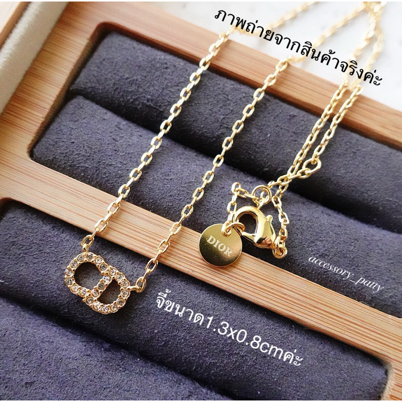 ✨สร้อยคอจี้น่ารักๆ รุ่นD/39 จี้ฝังเพชร ใส่สวยได้ทุกวันทุกลุคค่ะ แนะนำเลยค่ะรุ่นนี้ งานสวยเป๊ะสุดๆค่ะ✨