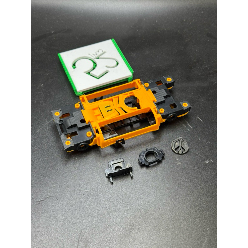 Tamiya mini 4WD MS L suspension ( โช้ค ) ดำ เหลือง