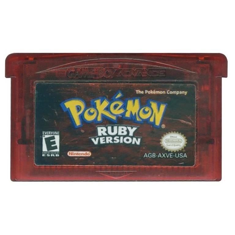 พร้อมส่ง การ์ดเกม Pokemon Ruby โปเกม่อน Game Boy Advance gba ndsl/gbc/gbm/gba/sp สำหรับ