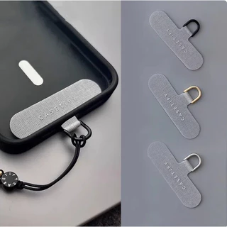 CASETiFY original version with logo gray gasket phone chain แผ่นรองยึดเคสโทรศัพท์แบบหนีบด้านหลังรูปตัว T เสริม