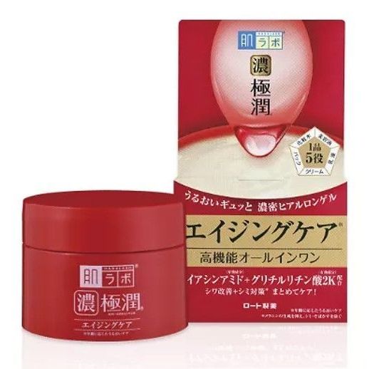Hada Labo Retinol Lifting & Firming 3D Perfect ฮาดะ ลาโบะ ลิฟทิ่ง แอนด์ เฟิร์มมิ่ง เจล สีแดง 80ml.