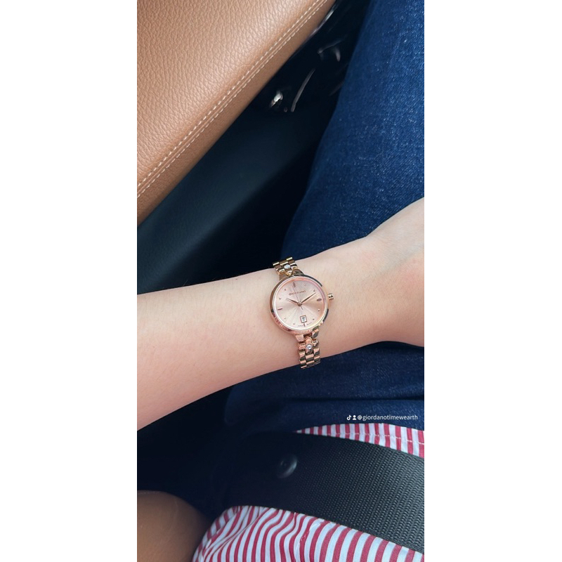 Giordano นาฬิกาข้อมือ รุ่น 2186 สำหรับผู้หญิง ราคา ถูกที่สุด ดีลบีเคเค แกลเลอรีภาพที่ 9
