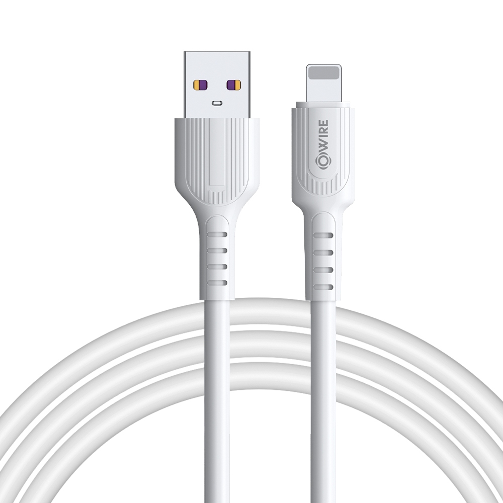 OWIRE สายชาร์จ Micro USB Type-C 1m เนื้อซิลิโคน 3A สายชาร์จเร็ว