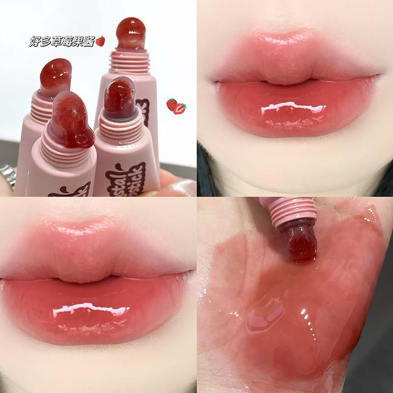 NO.CP292 Crystal Lipstick ลิปสติก ลิปกลอส ติดทนนาน ให้ความชุ่มชื้น ราคา ถูกที่สุด ดีลบีเคเค แกลเลอรีภาพที่ 2