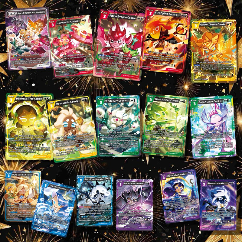 CookieRun ชุด Bs3-Bs4 ระดับ UR ทุกสี ( Eng Ver. )