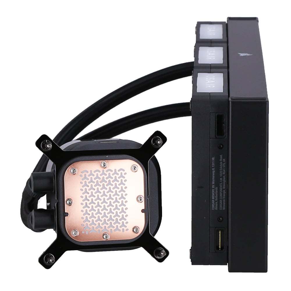 CPU LIQUID COOLER (ระบบระบายความร้อนด้วยน้ำ) CORSAIR ICUE LINK TITAN 360 RX LCD (BLACK)