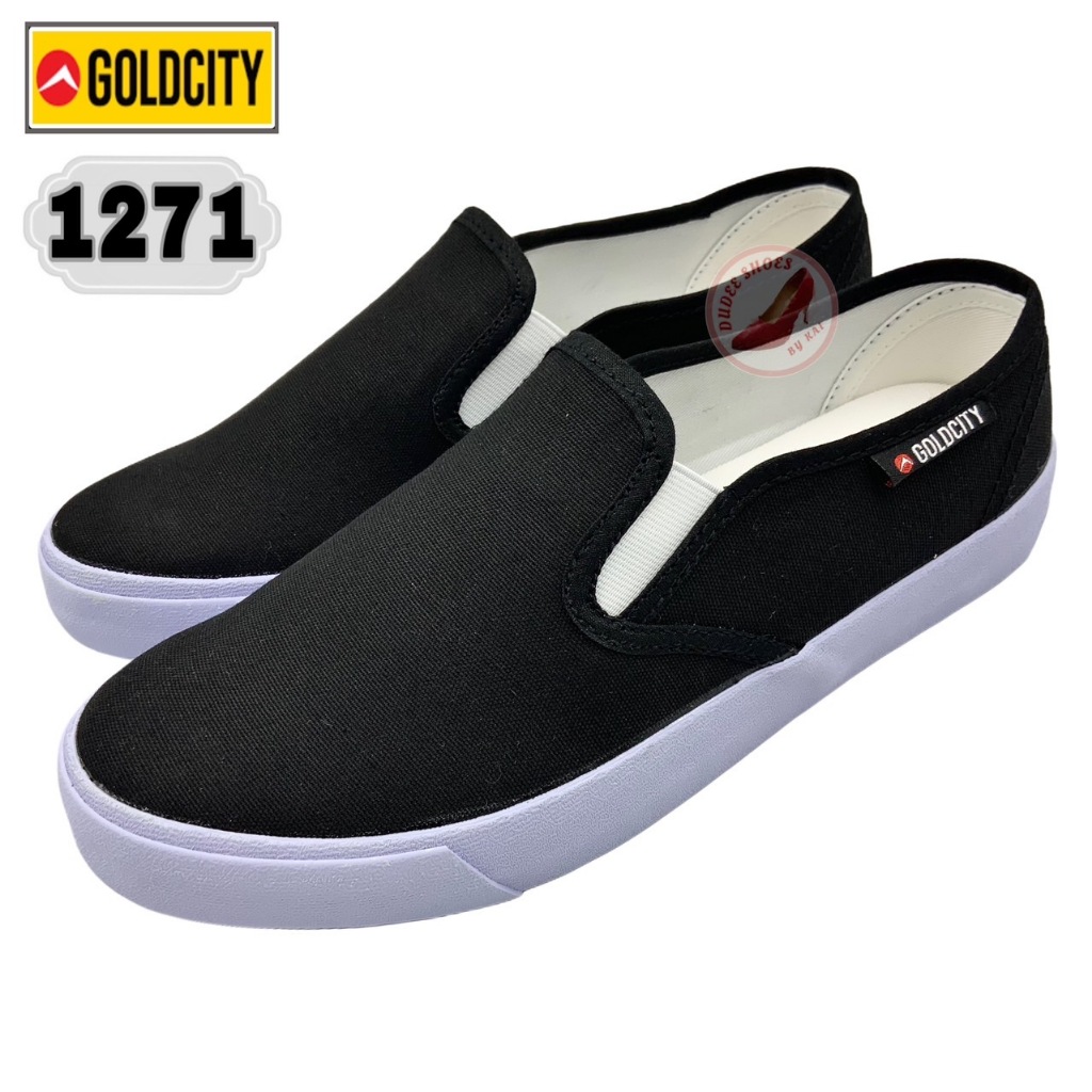 รองเท้าผ้าใบสลิปออน GOLDCITY (1271) (SIZE 37-45)