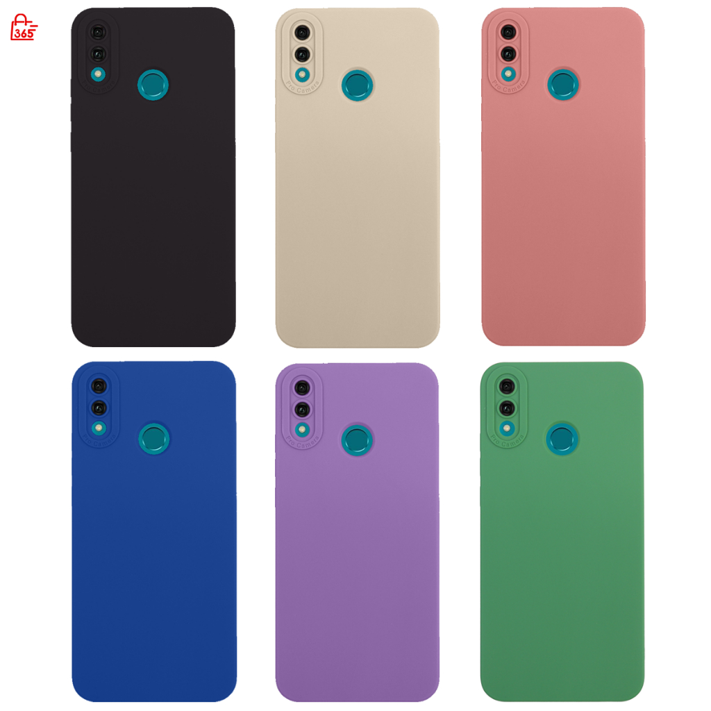 เคส สำหรับ Huawei Y9 2019 เคสซิลิโคนนิ่ม กันกล้อง TPU สีพื้น