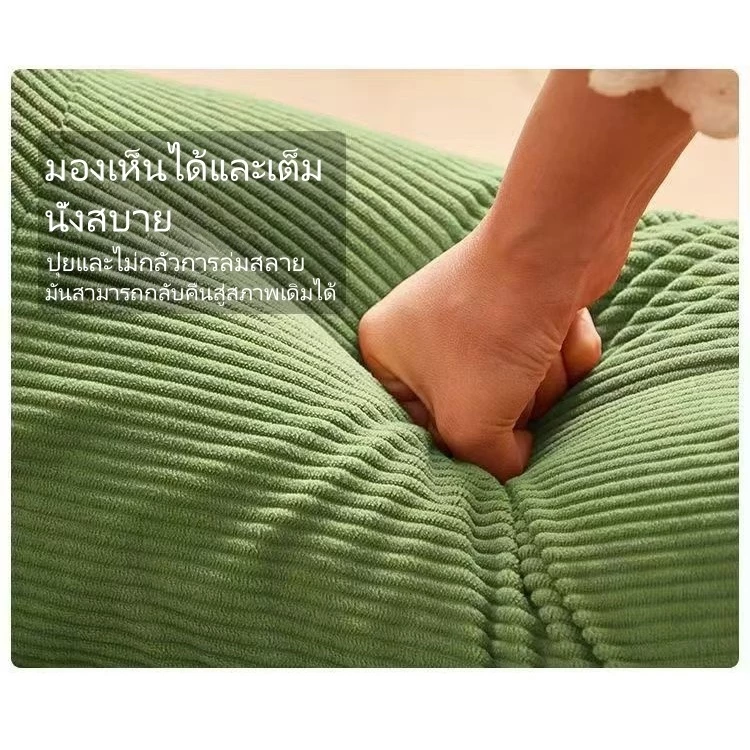 โซฟาสำหรับคนขี้เกียจ Bean Bag โซฟาบ้านสุนัข เก้าอี้นอน ขนาดสองที่นั่ง ขนาดหนึ่งที่นั่ง โซฟาโฟม ใช้ได้หลายสถานการณ์ thumbnail 8
