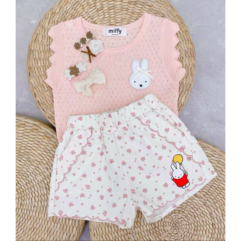 amilybabyshop : 🌈ชุดเซต เสื้อ+กางเกง🧸Miffy🧸(ขายแยกชิ้น ไม่มีกิ๊ฟที่ติดเสื้อนะคะ)❤️สินค้าพร้อมส่ง🚛