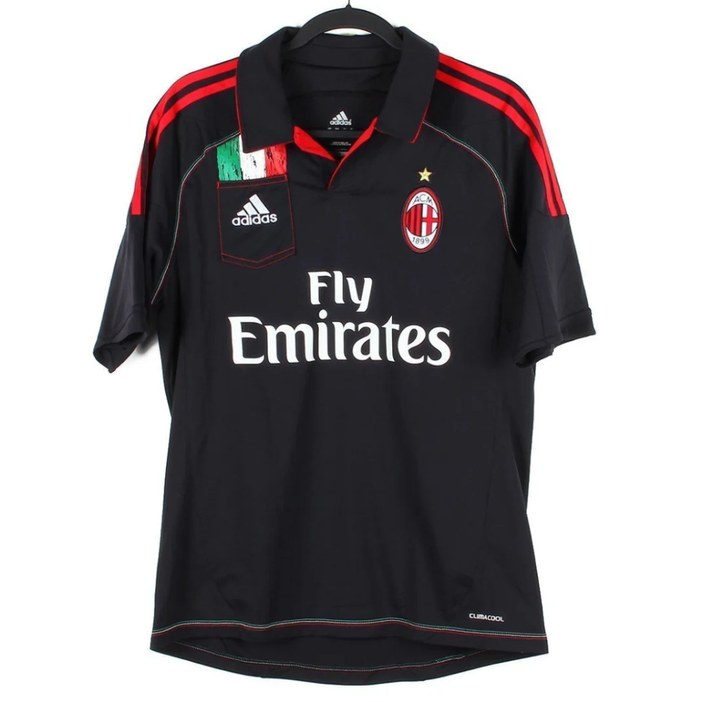 พร้อมส่งจาก 🇹🇭 AC MILAN 2012/13 THIRD เสื้อเอซีมิลานย้อนยุค